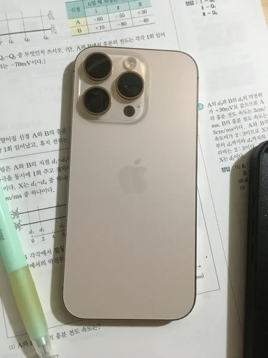 아이폰 16 프로 iphone 16 pro 데저트 티타늄 256기가