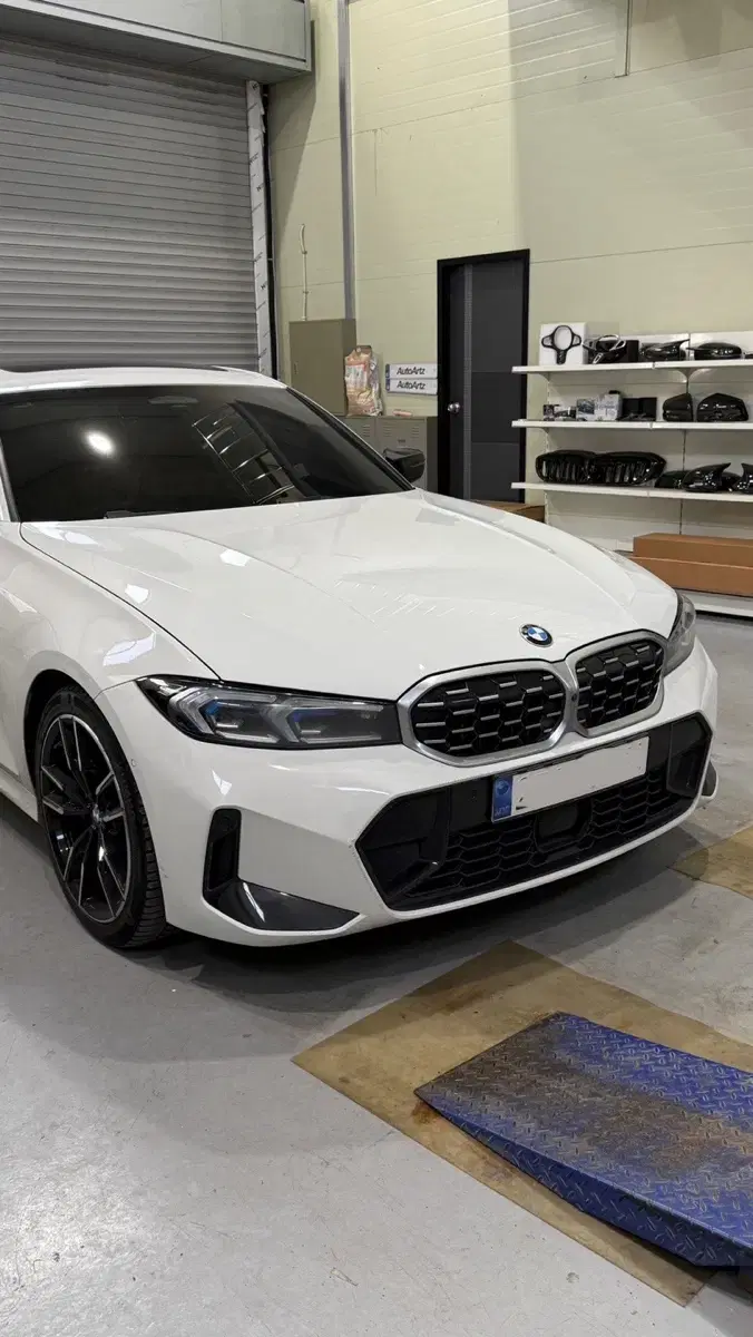 M340i lci1 세륨 순정그릴, 스포일러, 엠블럼