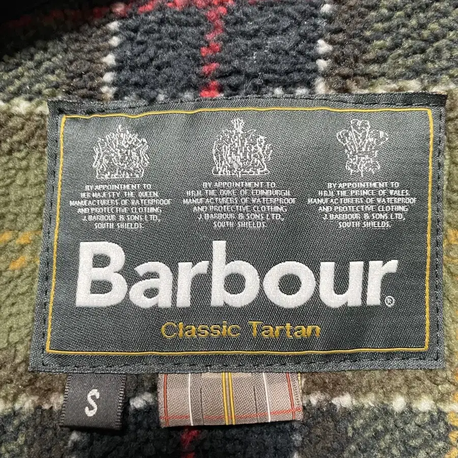 바버  BARBOUR 후드 후리스 왁스 자켓