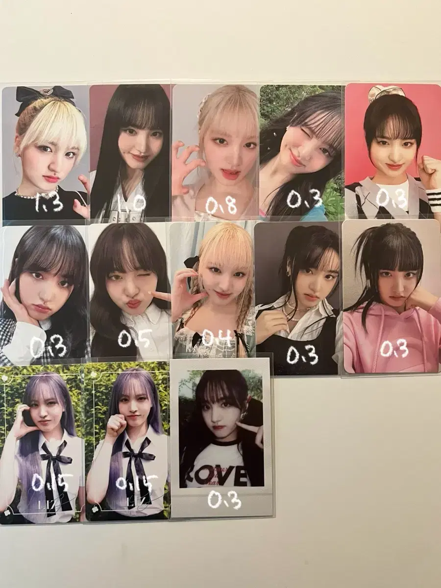 ive's photocard wts | ltd. released photocard 11 yujin gaeul lay wonyoung leeseo