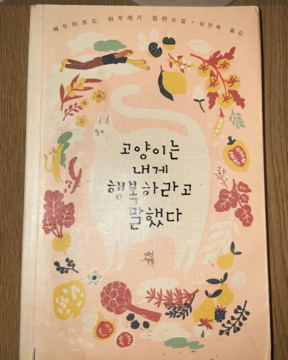 고양이는 내게 행복하라고 말했다/에두아르도 장편소설