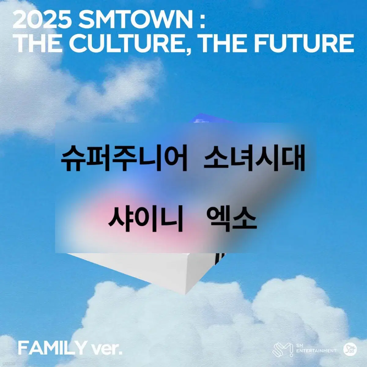 smtown 30주년 family 패밀리 버전 포카 포토카드 분철