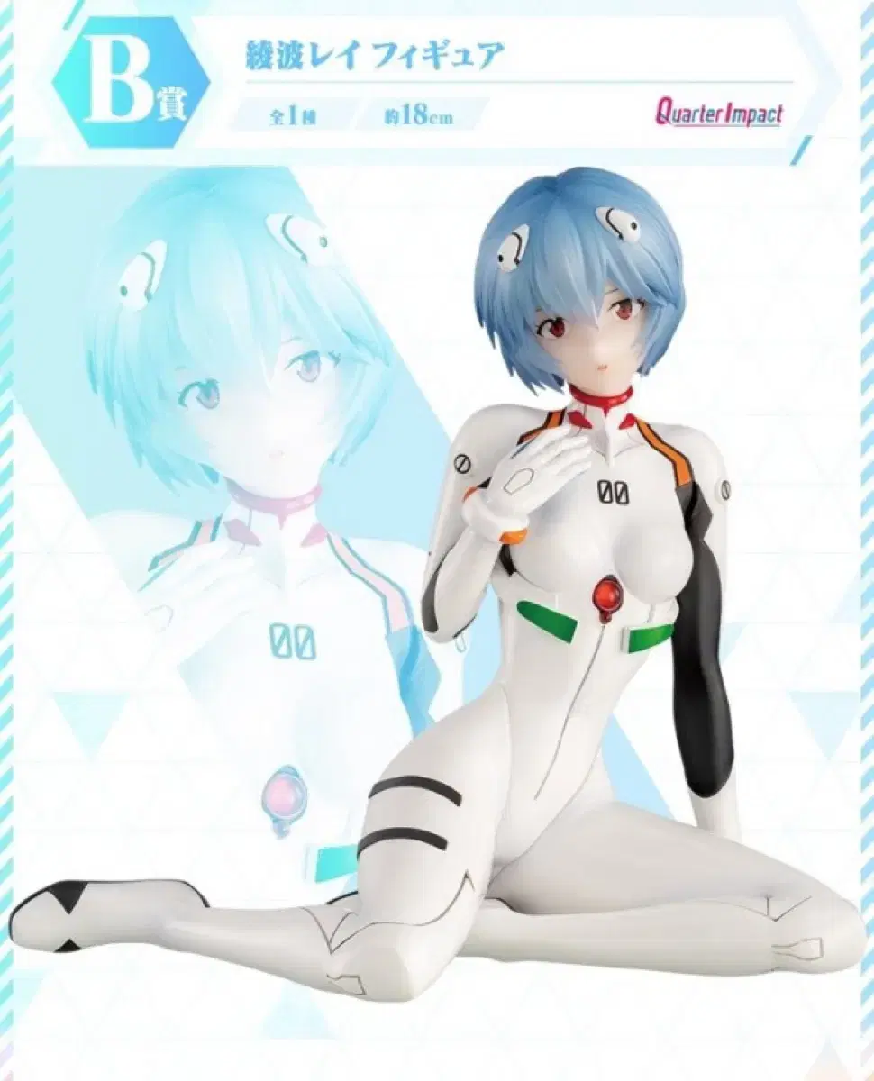 Evangelion Ayanami lay Heroines Figure First Lucky Draw New Century