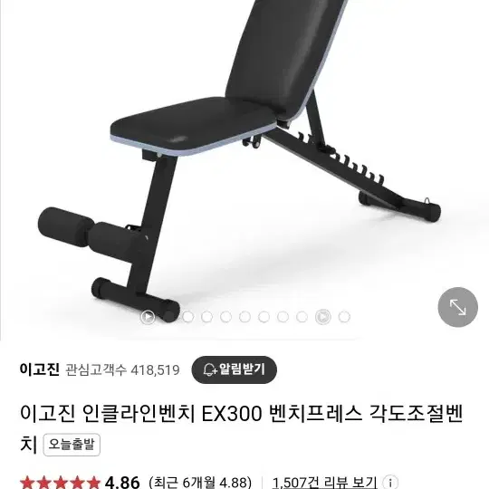 이고진 인클라인벤치 ex300