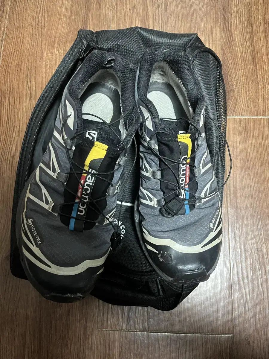 살로몬 XT-6 Gore-Tex Black Ebony 265