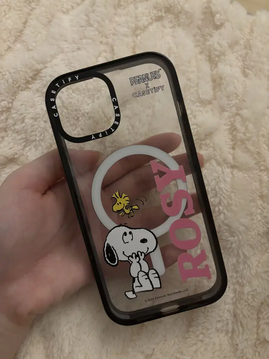 K-STYLE iPhones 15 compatible with Snoopy MacSafe case