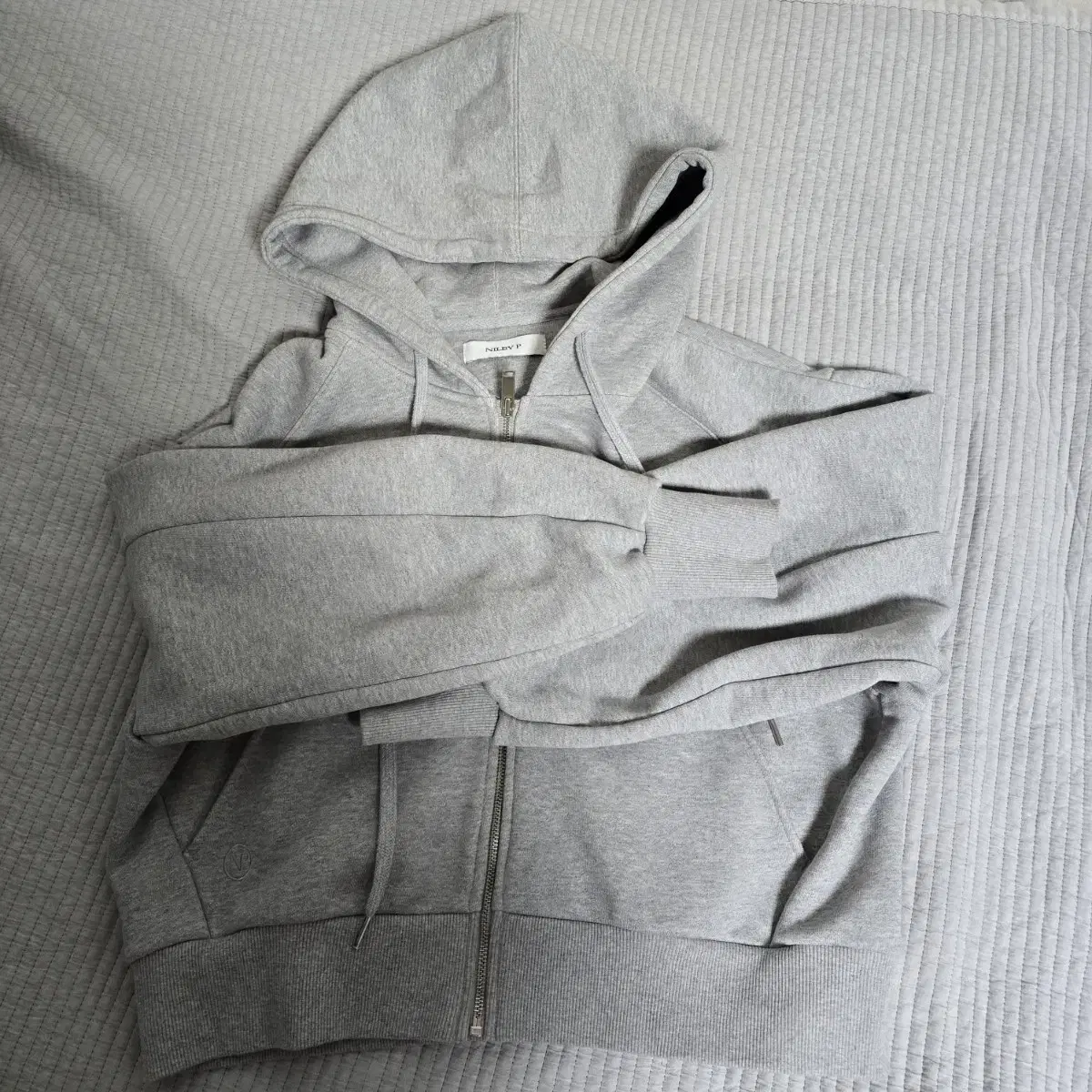 NILBY P닐바이피 후디집업24SN hoody zip-up [GY]