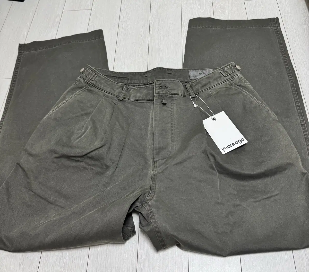 이얼즈어고 Y-550 오버다이드 와이드 치노팬츠