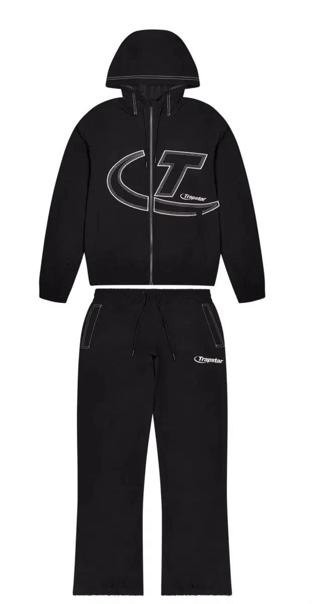 HYPERDRIVE SHELL TRACKSUIT - BLACK