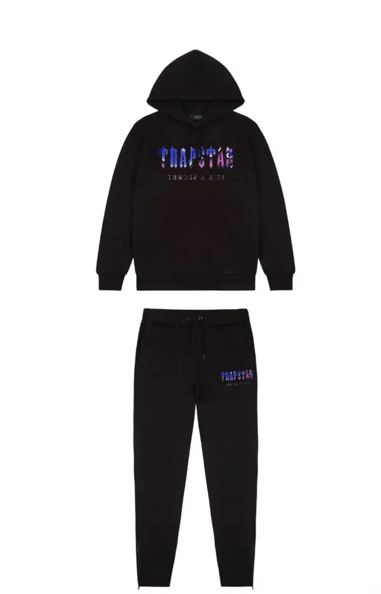 DECODED LIQUID CHROME HOODIE TRACKSUIT -