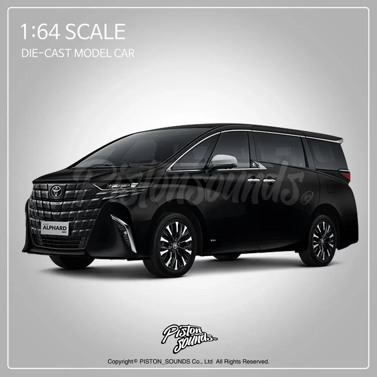 1:64스케일 다이캐스트 토요타 올뉴 알파드 ALPHARD 일본차모형