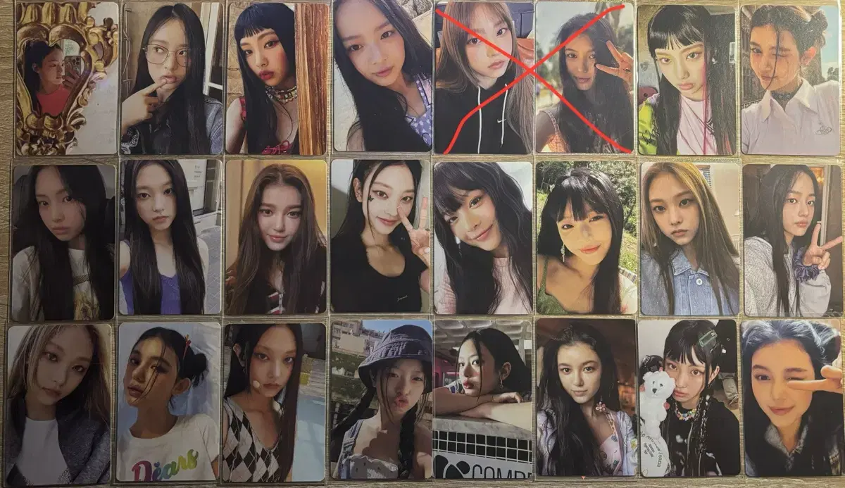 뉴진스 포카 판매합니다