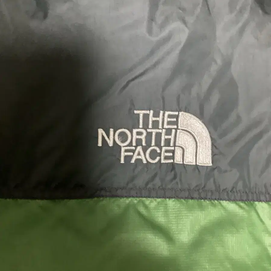 [L] The North Face 눕시 다운 재킷 700 그린 패딩