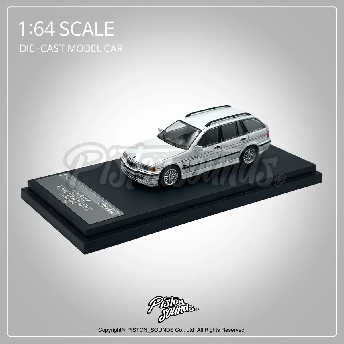 1:64스케일 다이캐스트 BMW E36 투어링 알피나 B8 ALPINA