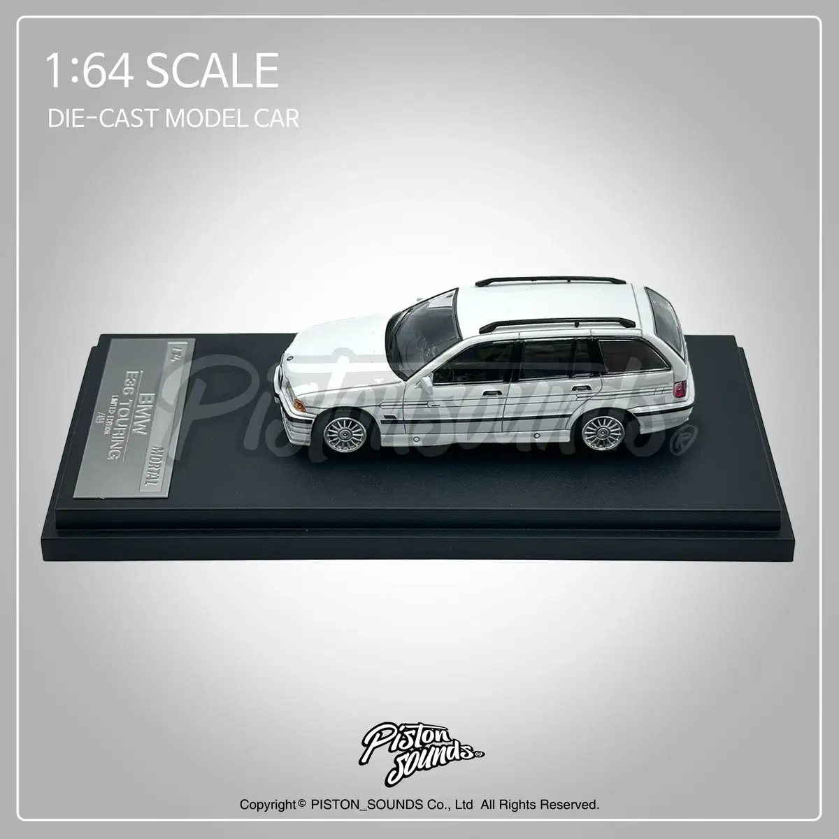 1:64스케일 다이캐스트 BMW E36 투어링 알피나 B8 ALPINA