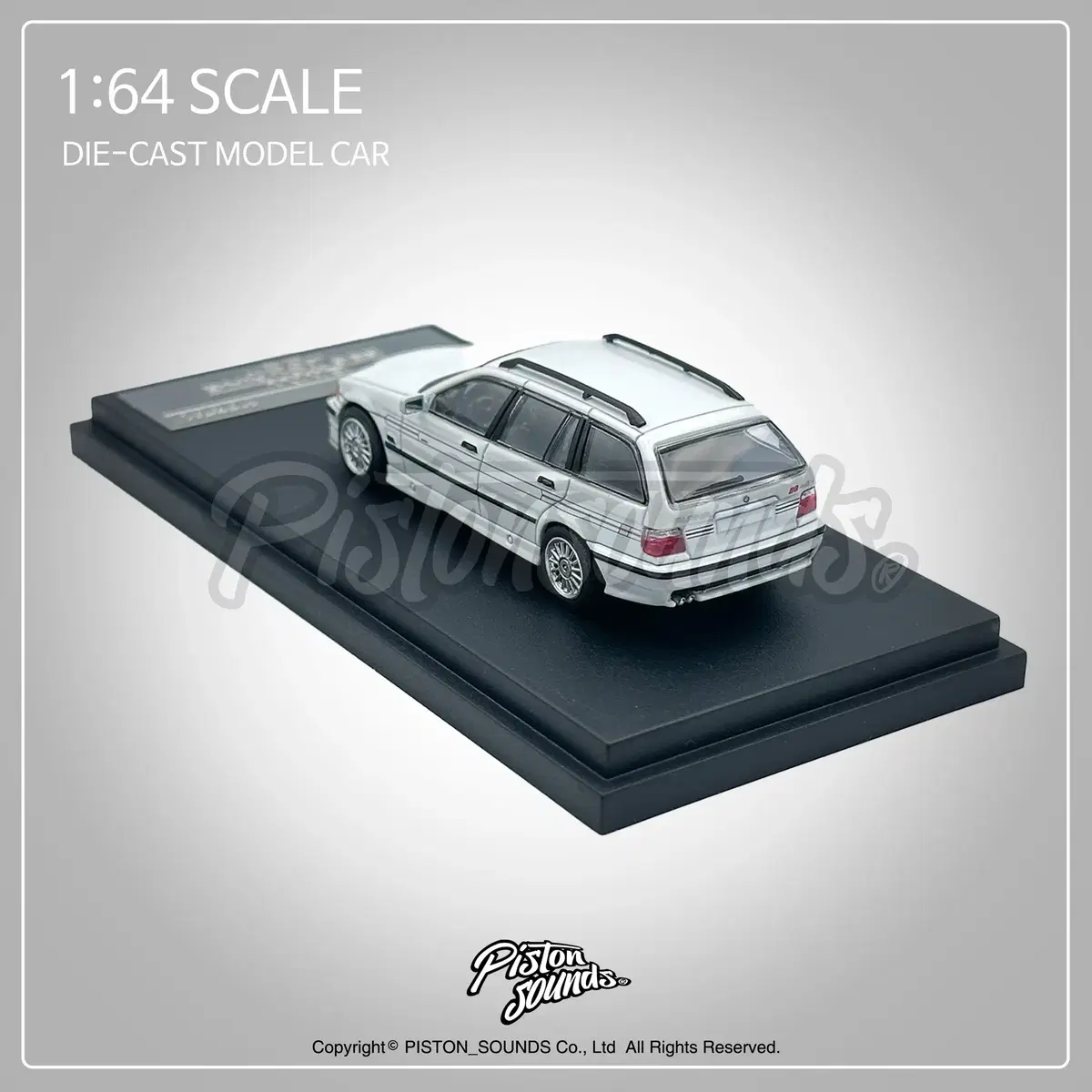 1:64스케일 다이캐스트 BMW E36 투어링 알피나 B8 ALPINA