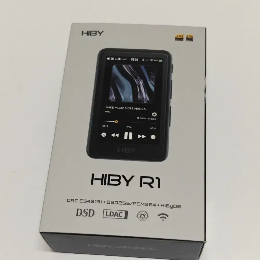 HIBY R1포터블 하이파이 MP3 블루