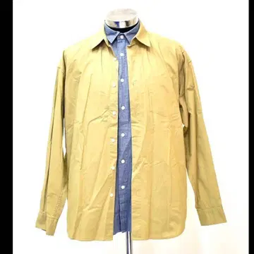 MISTERGENTLEMAN 더블 프런트 셔츠 레이어드