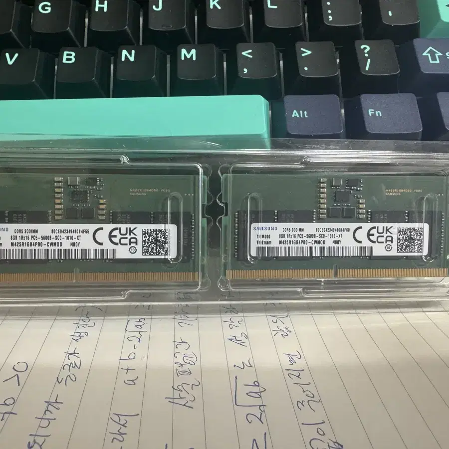 삼성전자 DDR5 8GB 램 2개 노트북호환