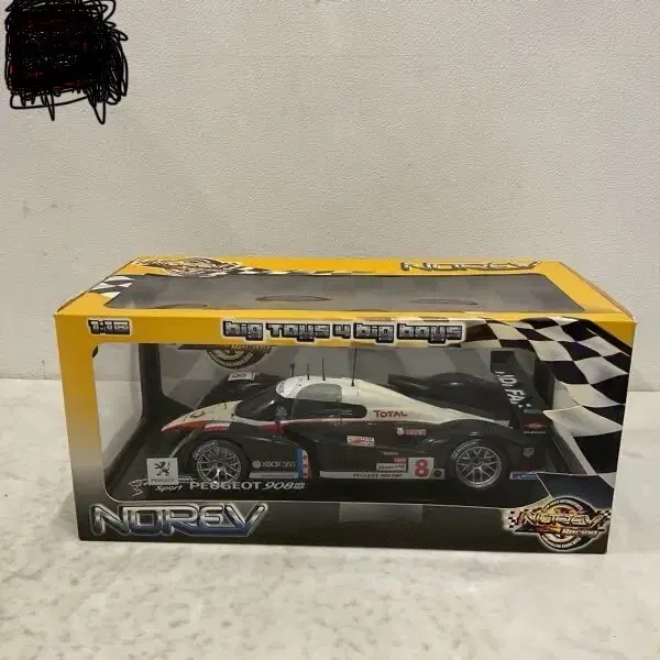 NOREV 1/18 Peugeot 908 Le Mans 2007 중고제품