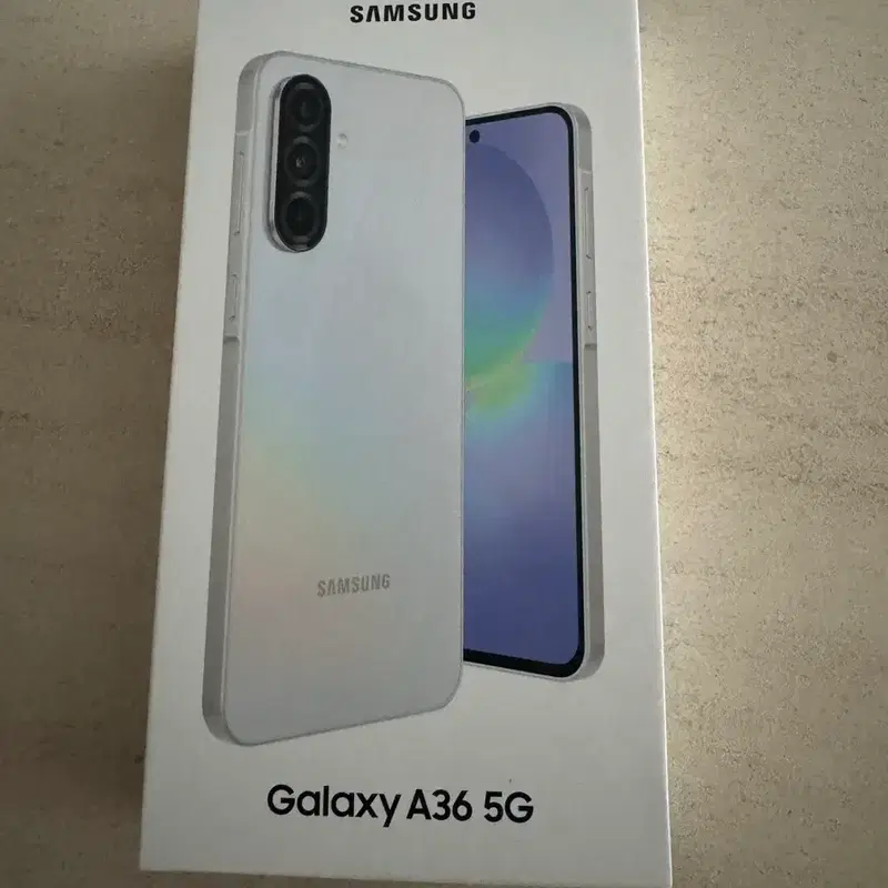 갤럭시A36 5G 자급제 128GB 미개봉 새제품 판매합니다.
