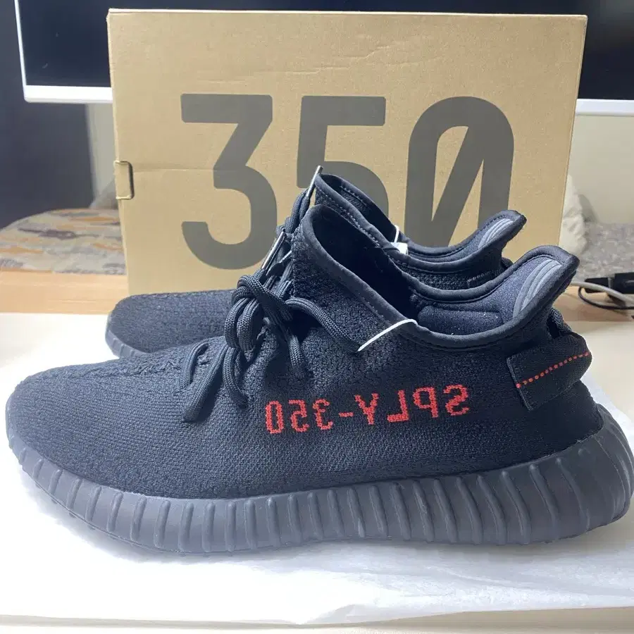 아디다스 yeezy 이지부스트 350 v2 브레드 275사이즈 상태좋은중