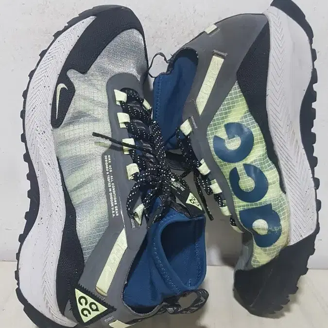 택포 255-260 정품 NIKE ACG 줌/리액트 쿠션 트레킹 등산화!