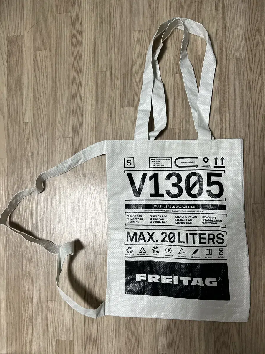 Freitag Reusable Eco Bag Not Used