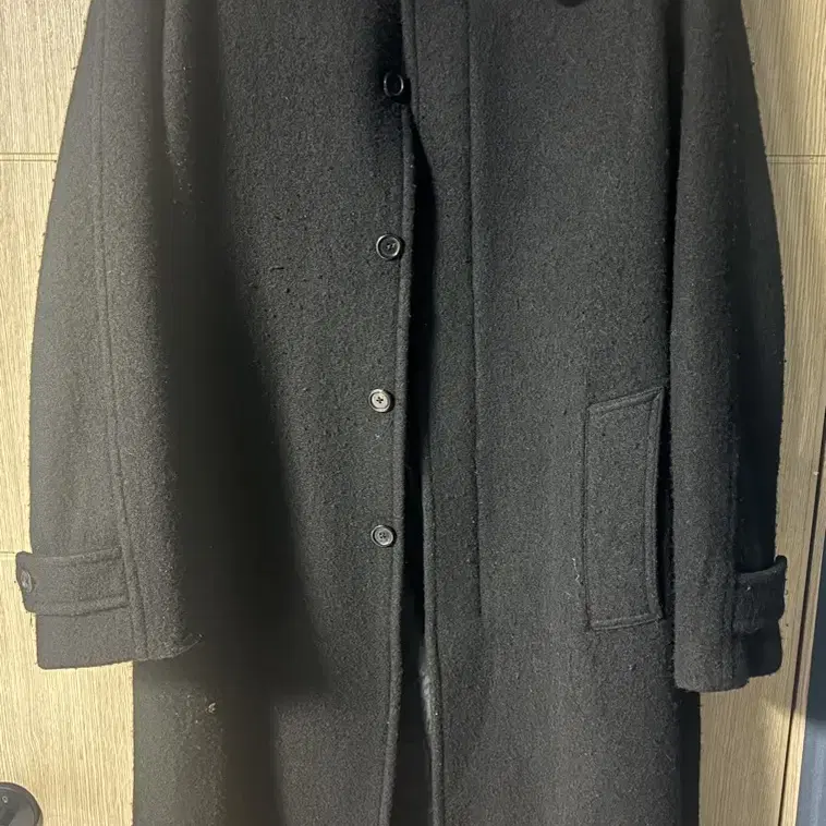 YOUTH Boiled Wool Mac Coat 축융 맥코트