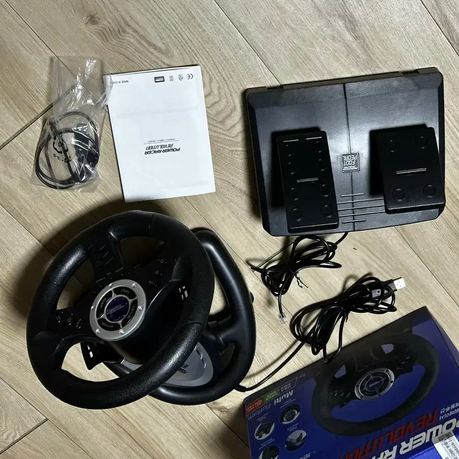 조이트론 파워레이서 레볼루션 레이싱휠