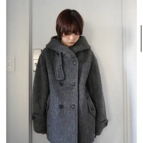 인앤양인하모니 Miya coat, Charcoal