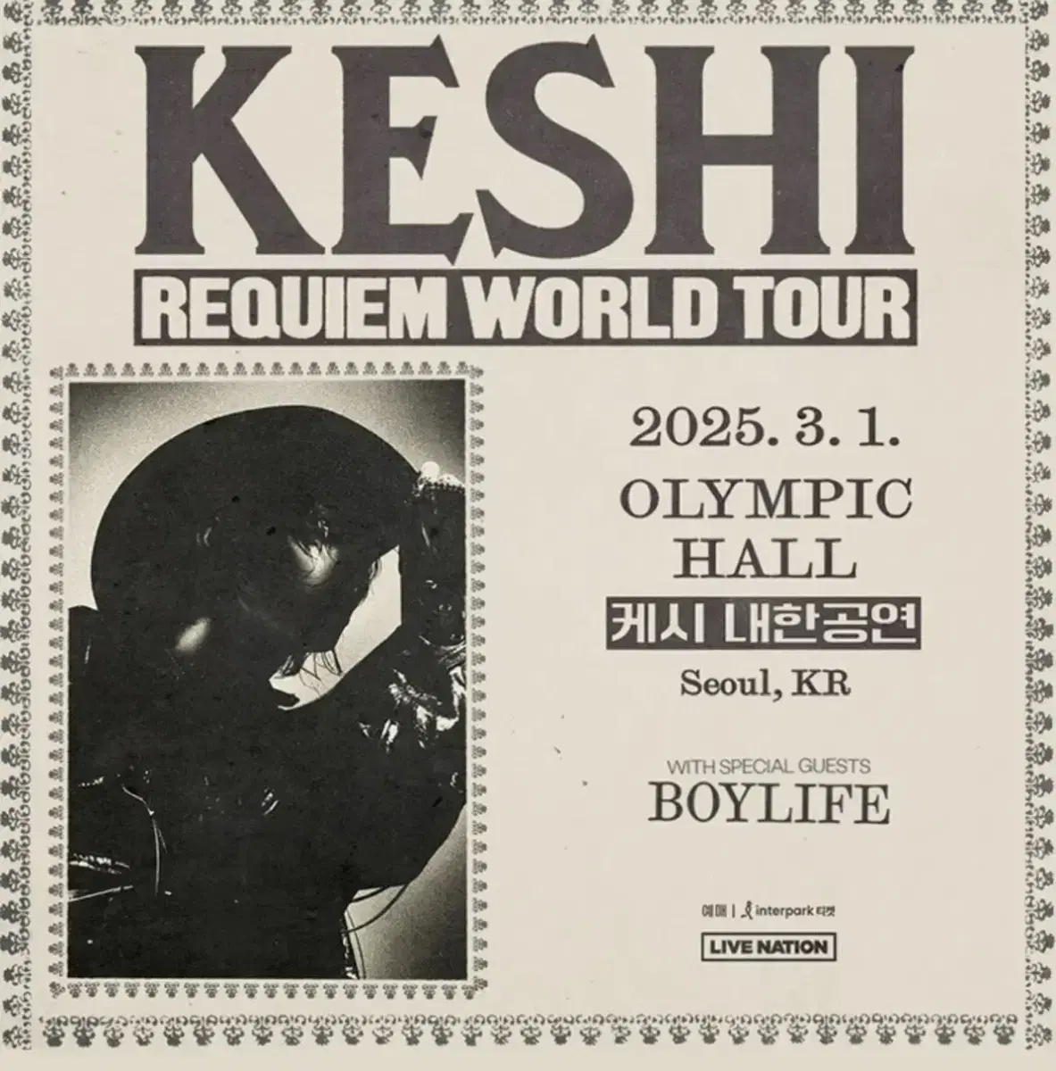 keshi: REQUIEM TOUR IN SEOUL