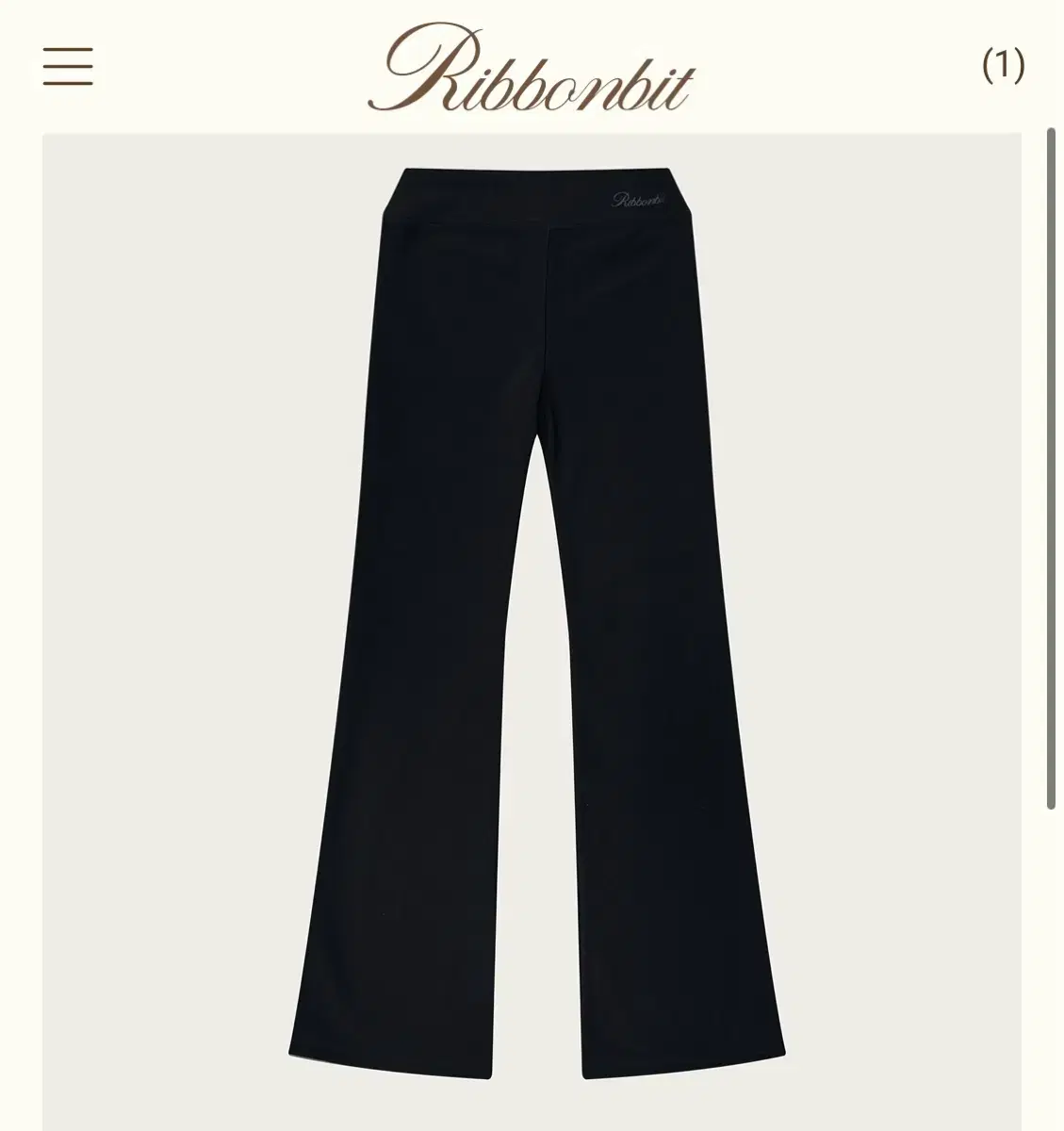 [새상품] 리본빛 글로우팬츠 미듐 M ribbonbit glow pant