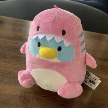 미사용은 삐뚤빼뚤한 산리오 턱시도 샘 공룡 인형옷 봉제인형