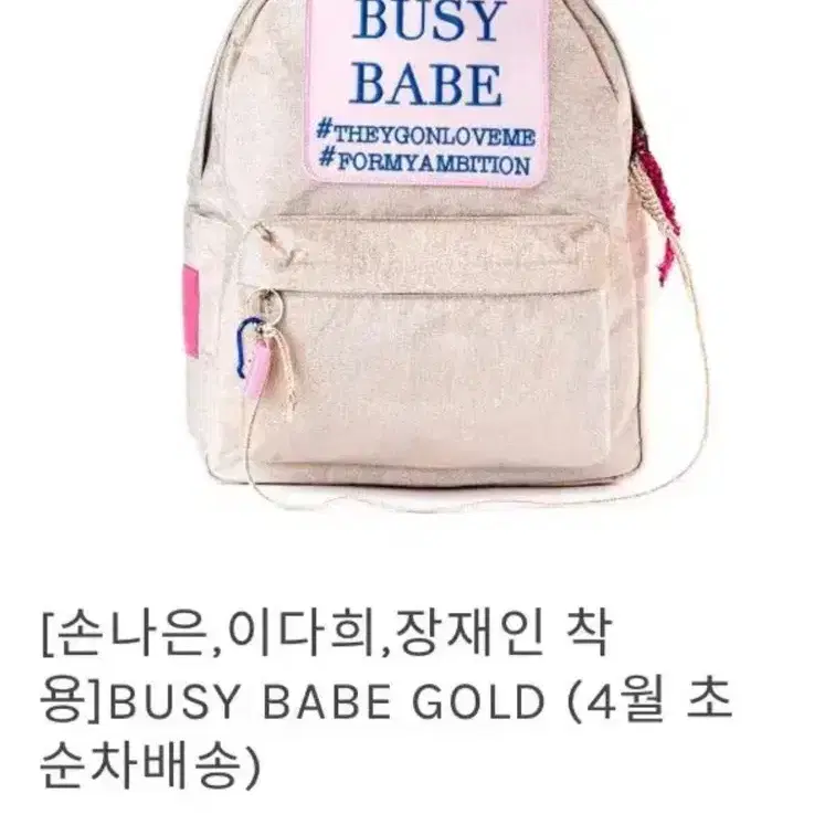 앙트레브 비지베이비 백팩