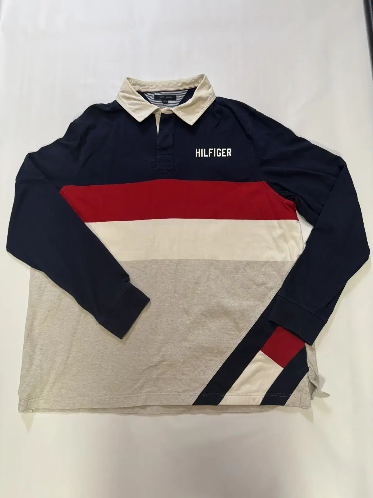 tommy 타미 힐피거 긴팔 카라티(3XL)