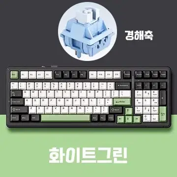 독거미 F99 경해축 화이트그린 (FR4보강판) 박스포함