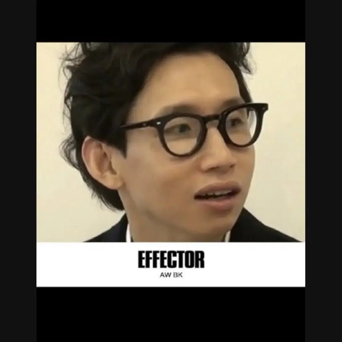 이펙터 AW EFFECTOR AW 블랙