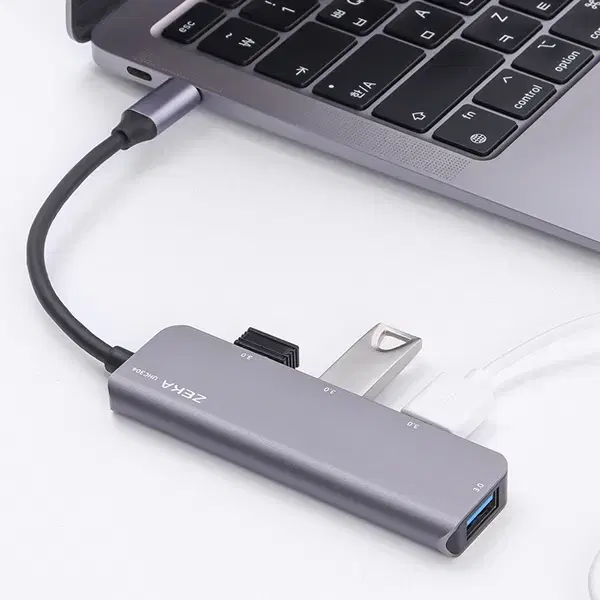 Type-C USB 3.0 4포트 알루미늄 허브