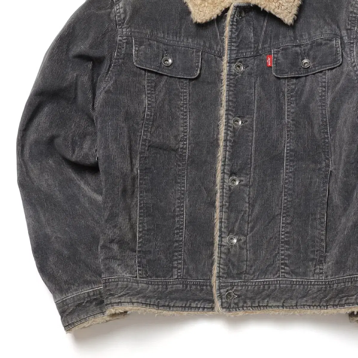 리바이스 Sherpa Denim Trucker Jacket