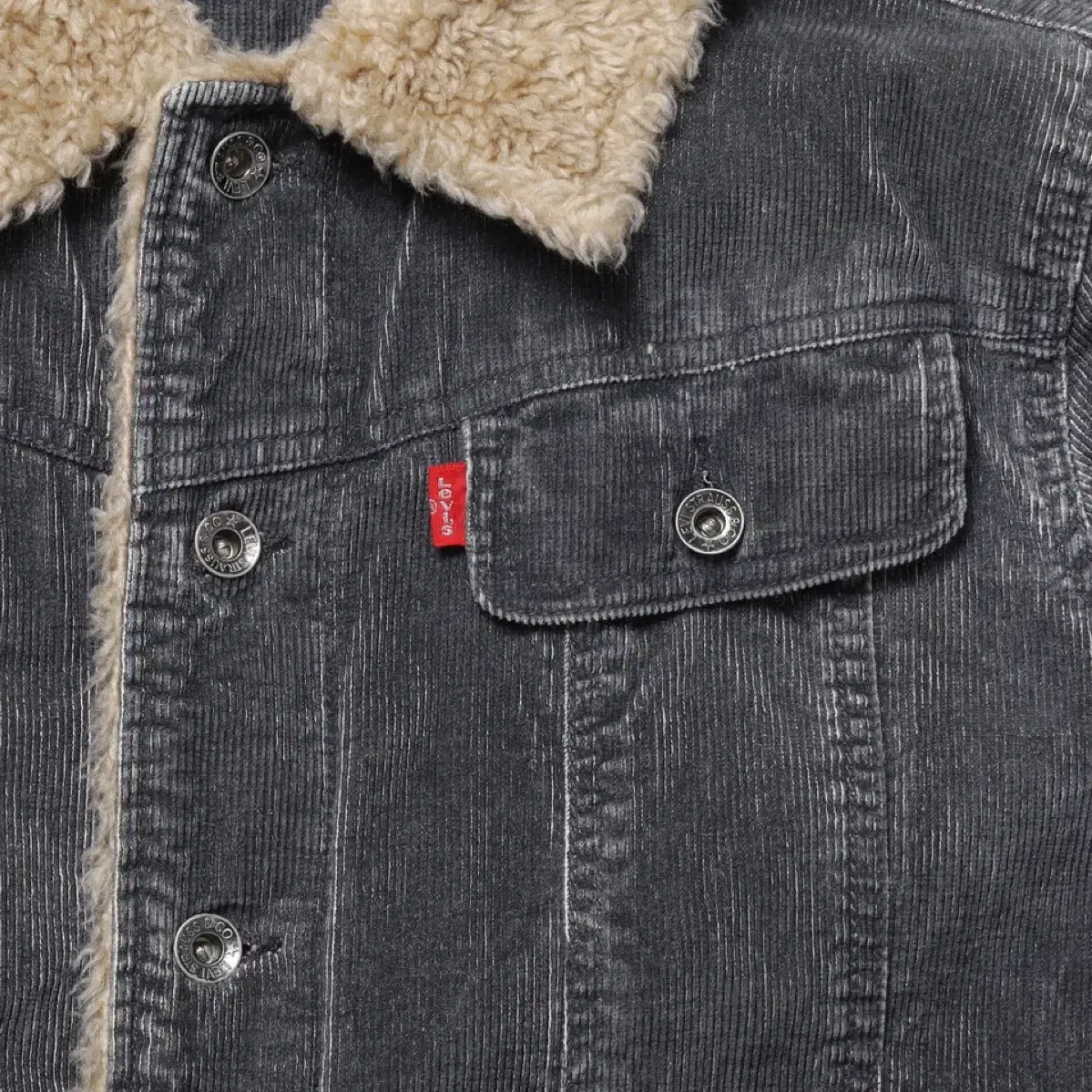 리바이스 Sherpa Denim Trucker Jacket