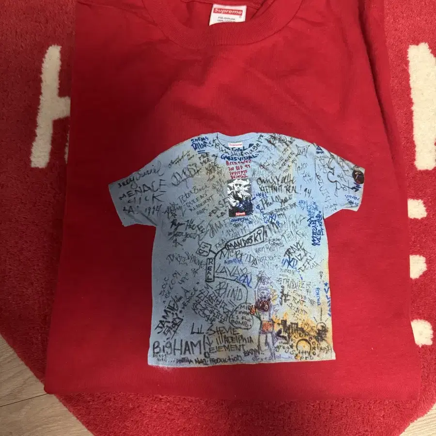 Supreme First T-Shirt Red   XXL  새상품