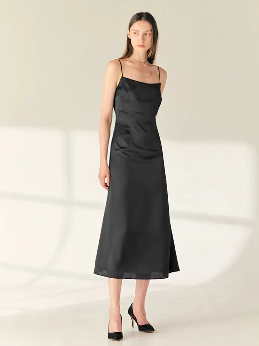 [브라이드앤유] A-line slip long dress