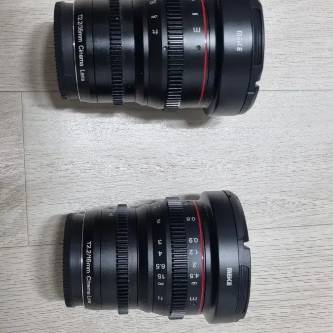 MEKE T2.2 16mm, 35mm 시네렌즈