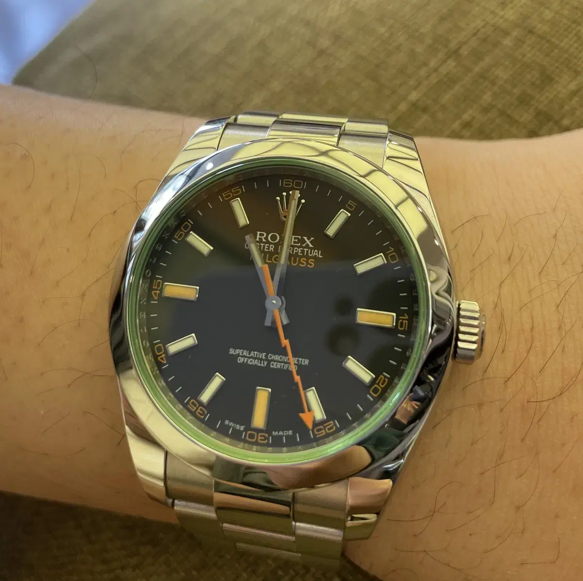 롤렉스 밀가우스 Rolex Milgauss 116400GV