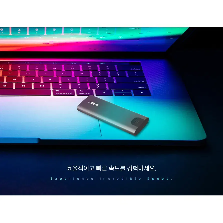 M.2 NVMe 외장 SSD 외장 케이스 블랙