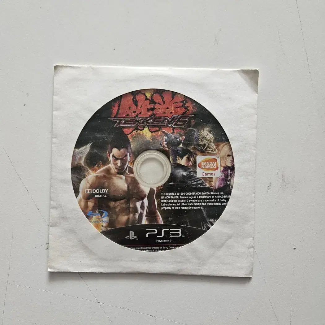 ps3/플스3 철권6 알시디