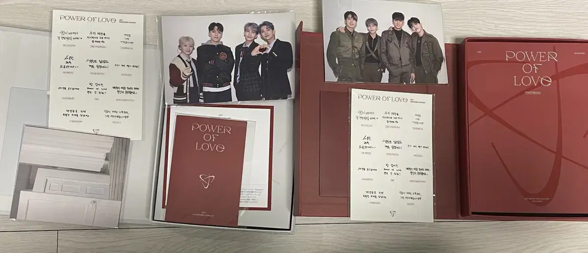 세븐틴 2021 Power of love (DVD) 포카있음