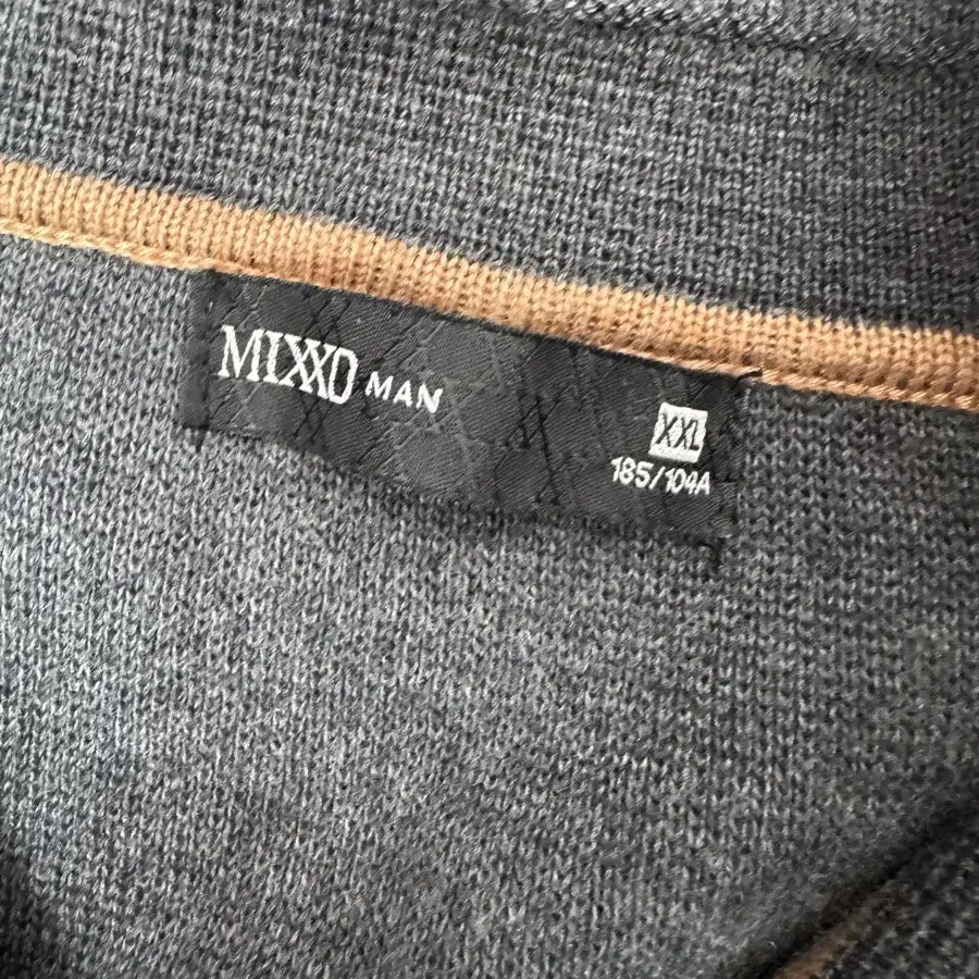 남성 미쏘 mixxo 포켓 가디건 2XL