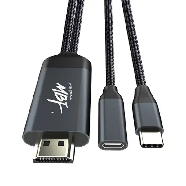 Type-C 3.1 to HDMI 2.0 충전지원 모니터 케이블 2m